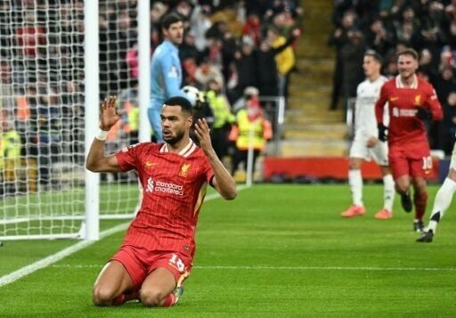 Liverpool are eight points clear at the top of the Premier League